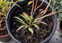 Why Are My Container Plants Dying? 7 Reasons + Tips & FAQS plant in stress